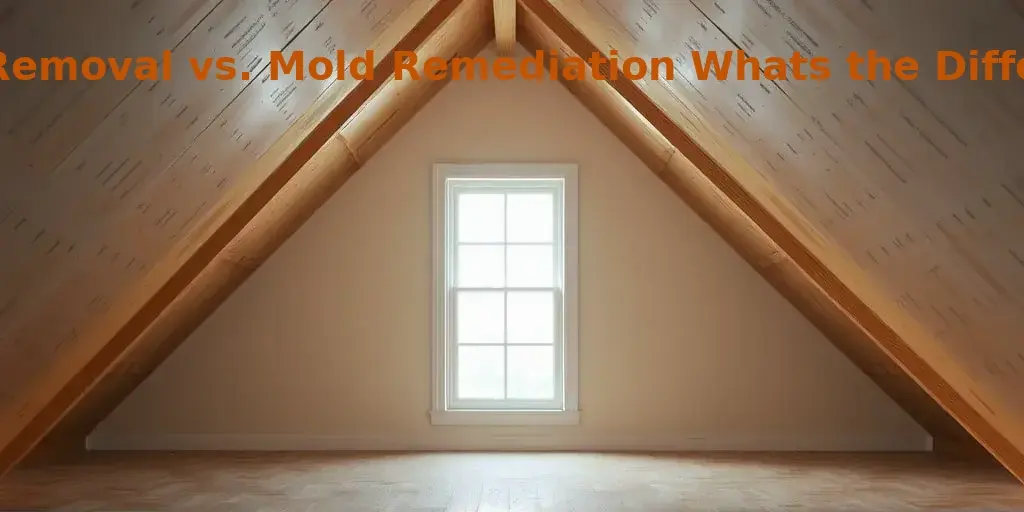 Mold Removal vs. Mold Remediation: What's the Difference?